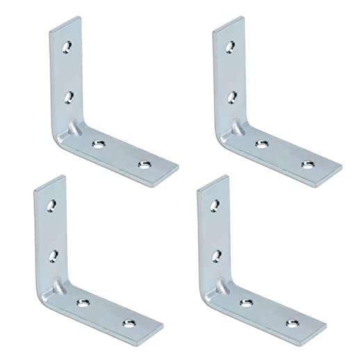 Angle Bracket for Reinforcing Chairs/Tables Shelf Bracket Zinc Plated