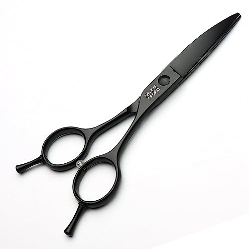 Set di tagliacapelli professionale da 6/7 con lame affilate, facile da sottile e tagliare, adatto per barbieri, parrucchieri e famiglie. (forbici da taglio da 15,2 cm)