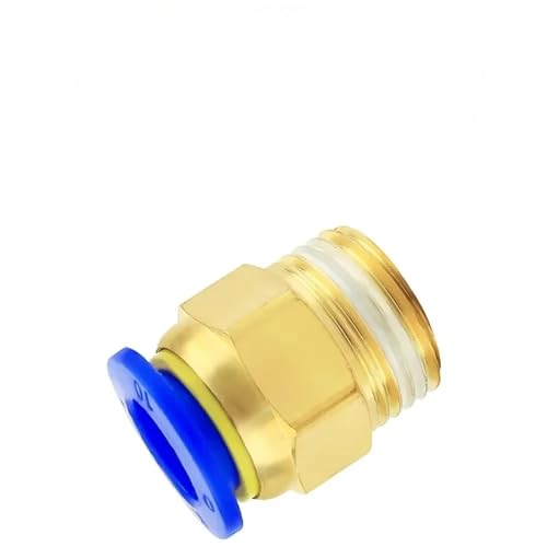 Raccord de purge pneumatique PC M5 étanche en laiton pour tube 12 mm