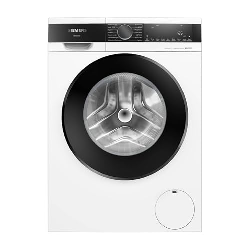 Siemens WG44G2Z22, iQ500 Waschmaschine 9 kg, 1400 UpM, Antiflecken-System, smartFinish für weniger Bügeln, Schneller Waschen mit speedPack L, waterPerfect Plus, Nachlegefunktion, LED-Display