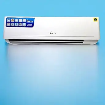 OKYO 2.0 Ton 3 Star Indoor Unit Fix Speed (100% Copper,3 Layer Coating, Anti-Virus Protection, Dizre Model 2023, White)