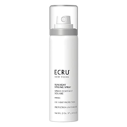 Ecru New York Blow Dry Perfection Kit | Sunlight Styling Spray, 2Oz. + Smoothing Blow-Dry Spray, 5 Oz, Set Of Two For Smooth, Shiny Hair & Heat Protection #TOP2