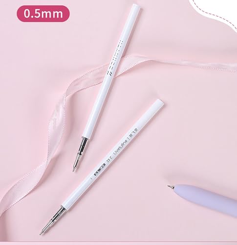 5 bolígrafos de secado rápido punta fina 0.5mm colores Macaron miniatura 2