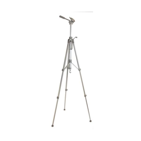 Rokinon T72 Fotostativ, hoch, 183 cm, silberfarben