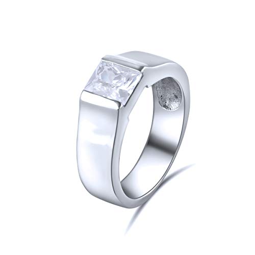 Bague argent 925 Quiges sertie de zirconium au design rétro élégant pour femme
