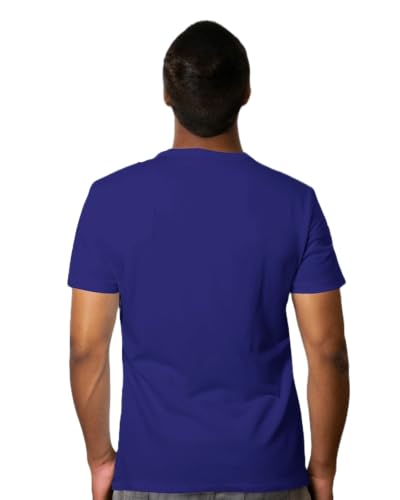 Image of DRIP Men's Solid Cotton Round Neck Half Sleeve T-Shirt