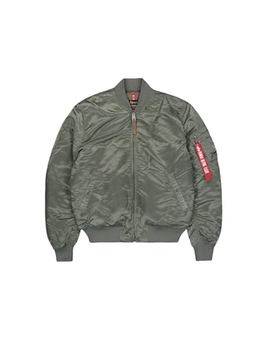 Alpha Industries MA-1 VF 59 Bomberjacke für Herren, Vintage Green, L – Ansicht 1