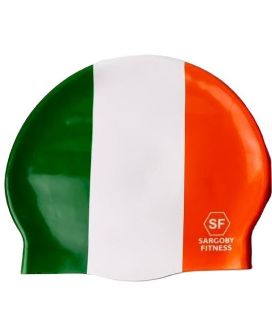 Sargoby Fitness UK Swim Cap Adult Standard-Size for Competitive or Recreational Swimmer Looking for more speed South Africa Rainbow Australia (Ireland) — image 1