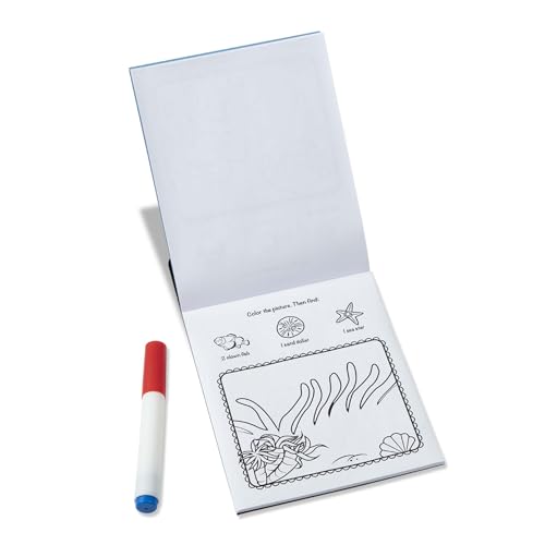 Melissa & Doug On the Go ColorBlast! Activity Book: Sea Life - 24 Pictures and No-Mess Pen - FSC Certified - image 3