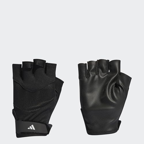 adidas Unisex   Adulto Training Gloves, Black/White, S