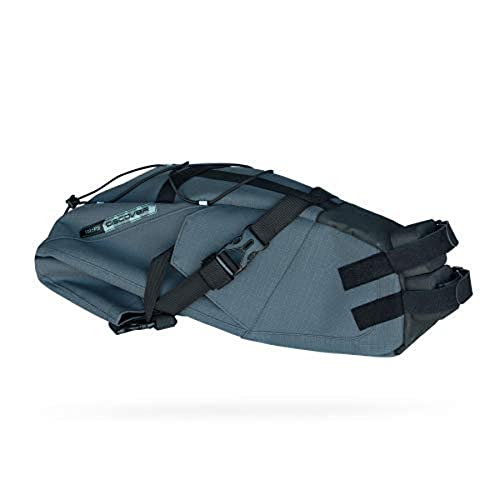 Sac de selle Discover anti-boue 15l gris pour garder vos affaires sèches
