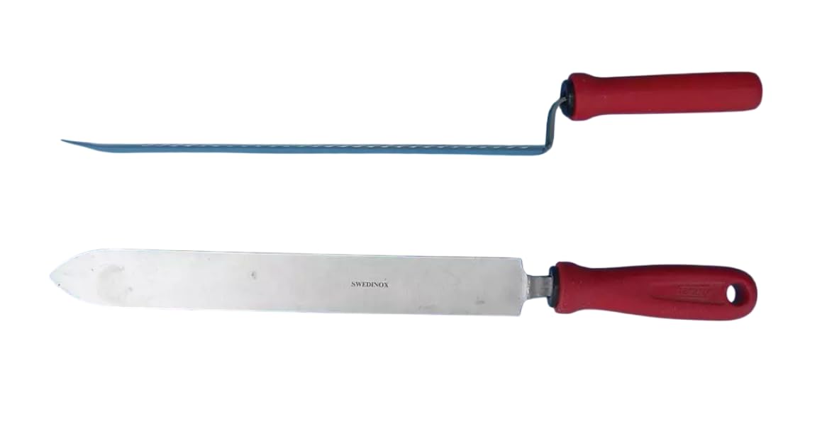 Couteau à désoperculer en Acier Inoxydable 28 cm