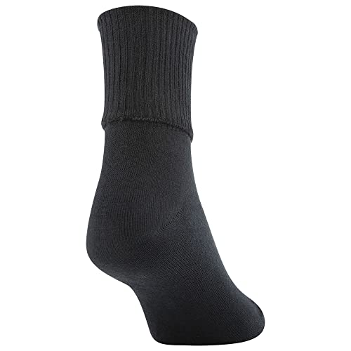 GOLDTOE Women's Classic Turn Cuff Socks, Multipairs4