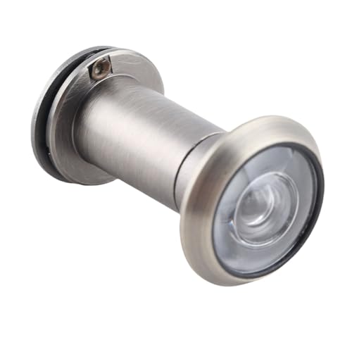 Zopsc Mirilla para Puerta, Ángulo Amplio de 200 Grados, Cubierta de Privacidad Resistente con Cromo Brillante, Lente Óptica de Alta Claridad, Mirilla de Vista Ancha para Seguridad en Hogar y Apartamento (Bronce) miniatura 5