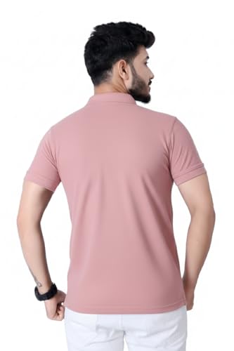 Image of Men's Premium Polo T-Shirt | Classic Collar | Smooth Finish | Half Sleeve Casual Wear (XS to 3XL)