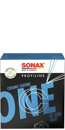 SONAX PROFILINE CeramicCoating CC One (40 ml) Langzeitschutz für Autolacke mit neuester SI-Carbon-Technologie für einen Schutz bis zu 3 Jahre | Art-Nr. 02678410