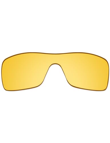 Image of Lenses Replacement for Oakley Batwolf OO9101 Sunglass - High Intensity Yellow