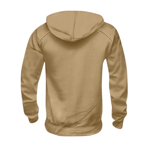 GOFULY Quarter Zip Hoodie Men Lightweight Fleece Tactical Sweatshirts Fashion Fall Daily Casual Pullover Hoodie With Pockets3