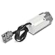 HOTUT M-Motor, 2 Stück Elektrischer Motor für Technologie Serie, Power Function Zubehör Kompatibel mit TechnikZug, für Technik Ferngesteuertes Elektro Baustein (8883)