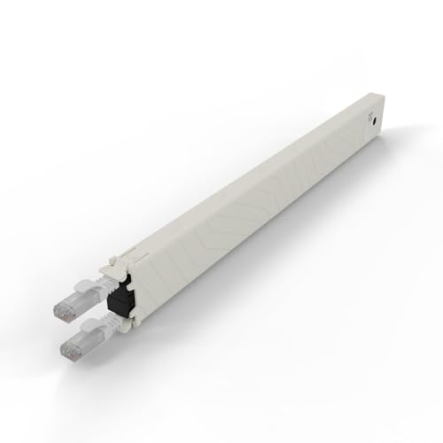 Cassette PATCHBOX 8RU UTP Blanc pour armoire informatique