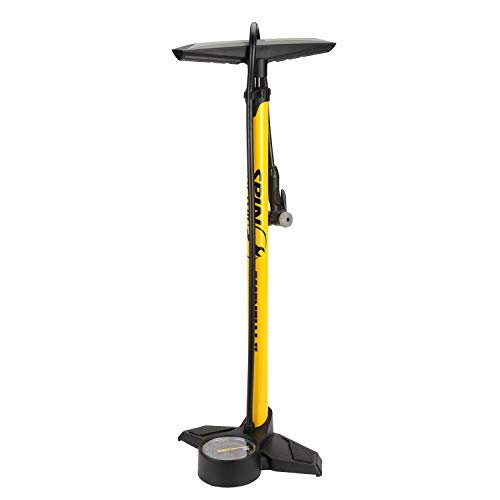 Spin Doctor Essential II Floor Pump, Yellow, Universal ( 40-5517)