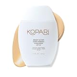Kopari Bright as Day Sheer Mineral Sunscreen SPF 50, 100% Mineral Facial Sunscreen with Vitamin C & Niacinamide, Sheer Finish, All Skin Tones, 1.7 oz