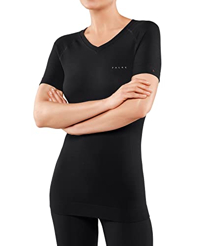 FALKE Women's Wool Tech. Light Short Sleeve Base Layer, 1 Piece