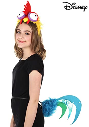 Disney Moana Hei Hei Headband & Tail Rooster Costume Accessory Kit for kids and adults2