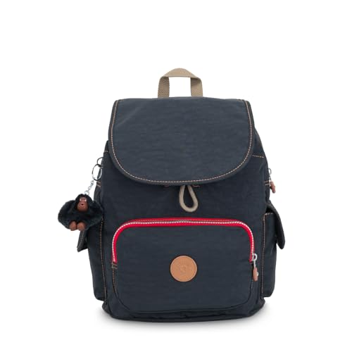 Kipling, City Pack S, Bolso Mochila para Mujer, True Navy Combo, Talla única