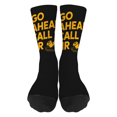 CharmZestPal Go Ahead Call Hr Womens Athletic Socks