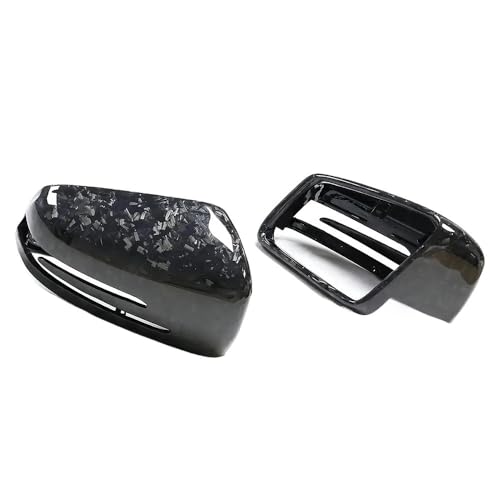 Coques rétroviseurs pour Classe CLA W117 couvercles de protection noirs
