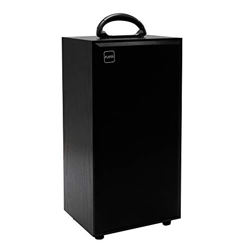 Altavoz Portatil 10W, Altavoz Bluetooth Portatil, Reproductor mp3 inalámbrico Portátil, Lector USB SD, AUX, Radio FM.(D-B88-WengueNegro)