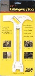 515100 Herramienta 4 en 1 de apagado de gas y agua de emergencia para terremotos, huracanes, incendios, inundaciones, desastres y emergencias por