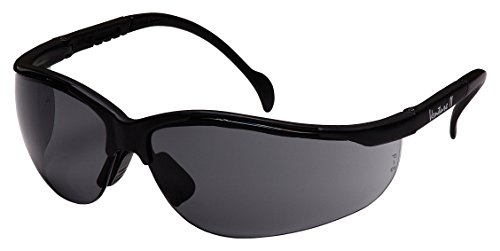 Pyramex Safety Products Venture Ii Safety Eyewear, Gray Lens With Black Frame