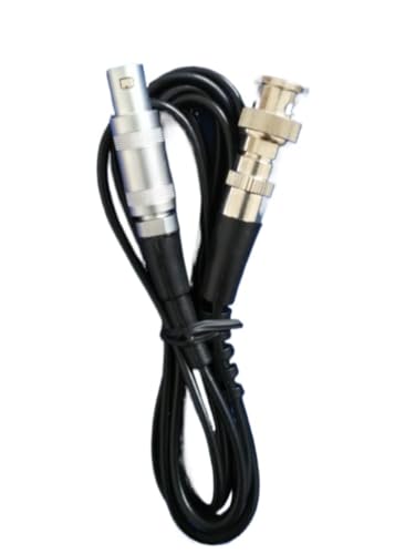 zatagen 2PCS ultrasonic Flaw Detector Probe Cable, Single Crystal Probe Cable, Q9C9C6 Probe Cable (Q9-Q9)