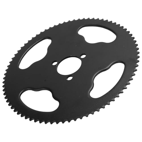 VGEBY Pignon de Chaîne Arrière, Haute Résistance, 25H, 78 Dents, Fiable en Acier Noir, pour Vélo Urbain, Montagne, Route, Modification