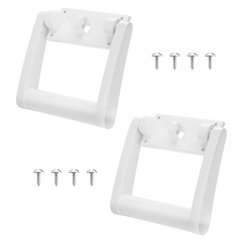 Yolvvetrx 21025 Cooler Replacement Handles Compatible with Igloo 90100 Qt Coolers Heavy-Duty Plastic Carry Handles with Screws Replaces Cooler Handle Parts (2 Pack)