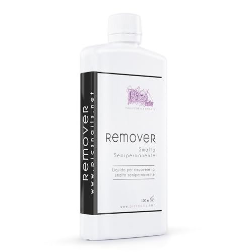 Removedor Esmalte Permanente para uñas en Acetona Pura 100 ml - Removedor Profesional de esmalte de uñas en gel - Disolvente removedor de esmalte de uñas en gel