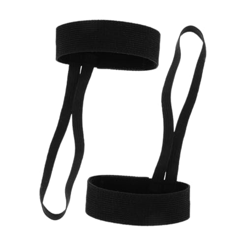 ifundom Referee Accessories 2 Pack Football Wristbands Black Sliding Clip Indicator Comfortable Durable for Soccer Matches