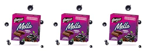 Goplana Mella Chocolate Cubierto de Chocolates Frutales Pack 3 miniatura 1