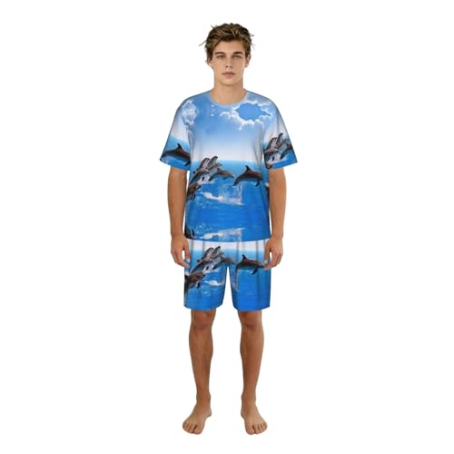 Pyjama dauphin 3D combinaison de nuit douce pour un sommeil réparateur