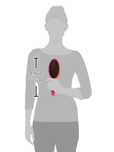 Miniatura 7 de Wet Brush Cepillo desenredante, cepillo desenredante original (rosa) - Cepillo para cabello húmedo y seco sin enredos para mujeres y hombres - Sin