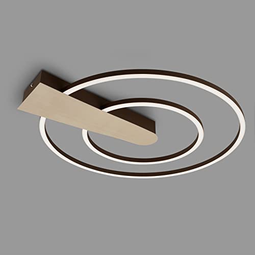 Briloner Leuchten - LED Deckenleuchte dimmbar in 3 Stufen, Memoryfunktion,...