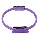 Gigicial Balanced Bodies Ultra Fit Circle Pilates Ring, Great Exercisers for Legs, Women Home Workout or Studio, Thigh Master Inner Exerciser, Yoga Ring Equipment (Purple)