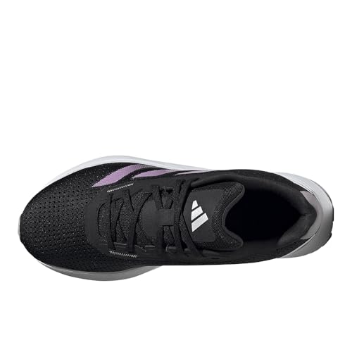 Image of Adidas Women's Duramo SL, Black /Bliss Lilac /Preloved Fig, 8