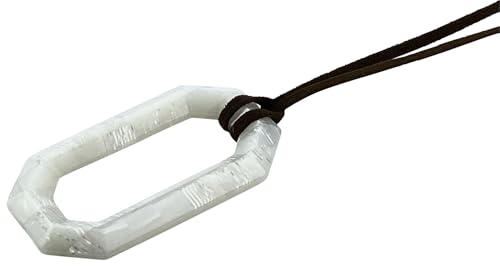 [KISSO]Pendant Glass Holder_Square ミルキーホワイト/母の日 ギフト プレゼント グラスホルダー 眼鏡 めがね メガネ ペンダント ネックレス 日本製 キッソオ