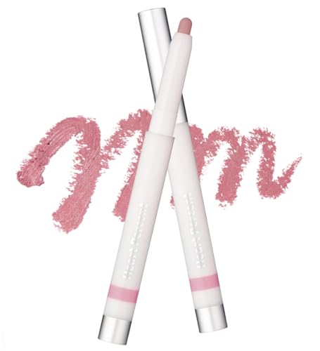 Heart Percent Dote On Mood Lineproof Lip Pencil, 12hr Long-Lasting Moderately Pigmented Creamy OverLip Crayon Waterproof Smooth Retractable Vegan Lip Liner Pencil 0.8g, #04. Cozy Pink