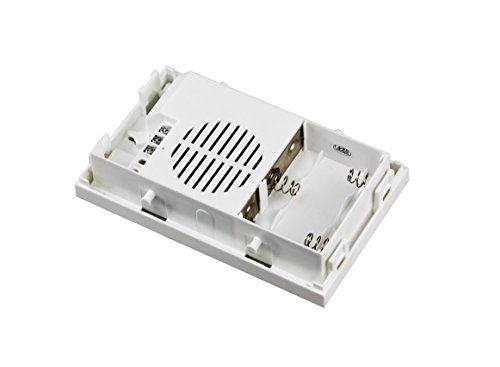 HUBER 25 Melodien Gong Klingel Elektronisch für die Haustür I Elektronische Türklingel Haus Tür I Türgong Trafo/Batteriebetrieben 84 dB(A), Doorbell 8V-12V