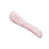 Rosenice Aventurine Gua Sha Scraping Massage Tools, Natural Rose Quartz Gua Sha Board for Body Facial SPA Acupuncture Therapy Trigger Point Treatment (Rose Quartz)