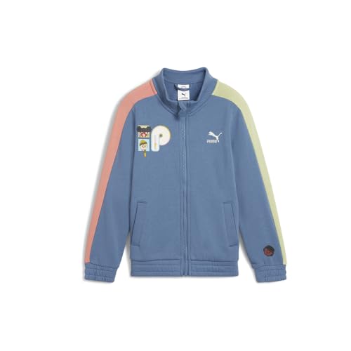 PUMA Kids Boys Playmobil X T7 Athletic Outerwear Casual - Blue